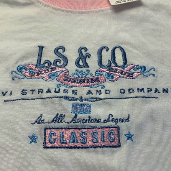 Levi’s classic original embroidered T-shirt vintage collection size 3T NWT - Picture 2 of 10